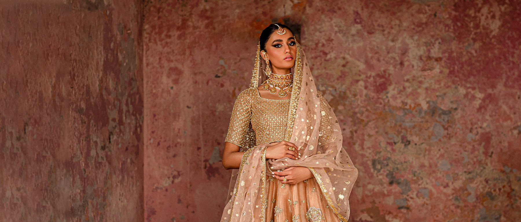 hyderabad bridal dresses lehenga sharara garara peplum ameena collection  tolichowki online wedding shopping FULL VIDEO LINK : https://yo... |  Instagram