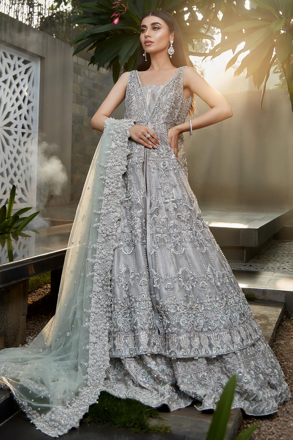 Buy Silver Wedding Dress Online In India  Etsy India